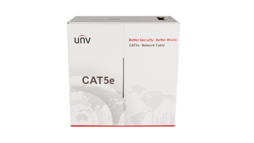 Cable UTP Uniview Cat5 Interior 305m 100% Cobre (Gris) - CAB-LC2100B-E-IN
